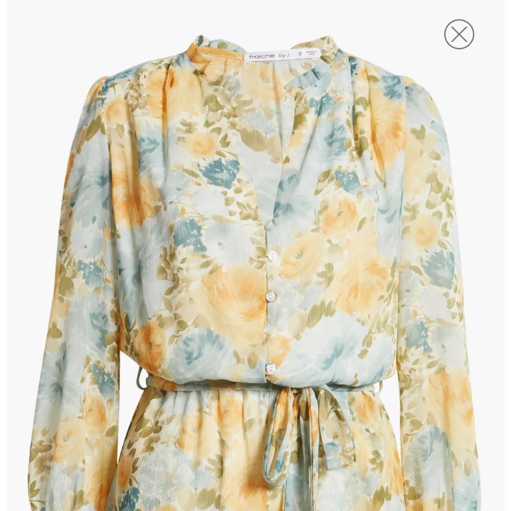 Fraiche by J Long Sleeve Romper